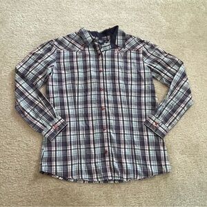 Cruel Girl - Western Long Sleeve Pearl Snap Shirt - Size: XXL 14-16